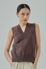 Jovia Knitted Vest Top