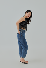 Zahra Polka Dots Layering Top