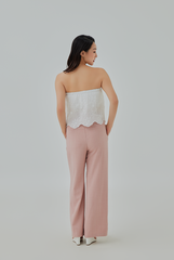 Baylee Embroidered Tube Top