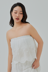 Baylee Embroidered Tube Top