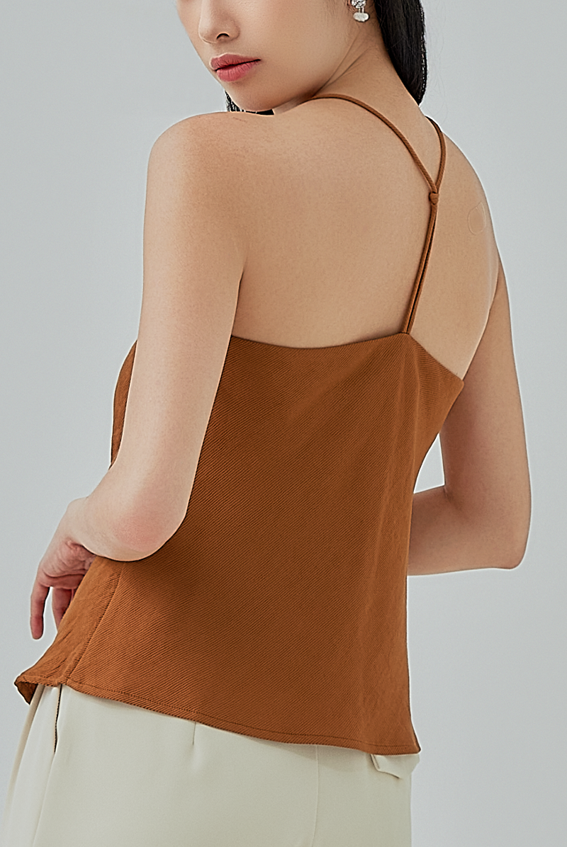 Monroe Halter Back Top