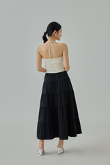 Brily Knitted Halter Tube Top