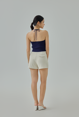 Brily Knitted Halter Tube Top