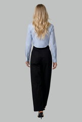 Ivy Striped Cropped Shirt