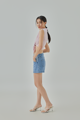 Alodie Front Tie Sleeveless Shirt