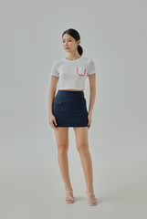 Kelly Crocheted Pocket Baby Tee