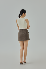Liz Contrast Knit Tank Top