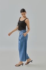 Ella Knitted Tie Vest Top