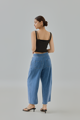 Ella Knitted Tie Vest Top