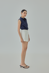 Elisa Eyelet Crop Blouse