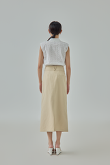 Elisa Eyelet Crop Blouse