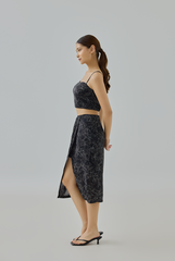 Eloise Floral printed Crop Top