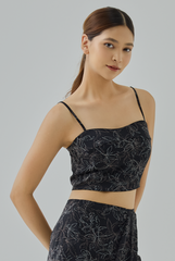Eloise Floral printed Crop Top