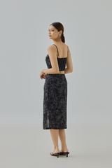 Eloise Floral printed Crop Top