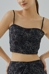 Eloise Floral printed Crop Top