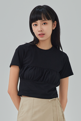 Sophie Gathered Detail Crop Top