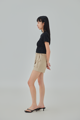 Sophie Gathered Detail Crop Top