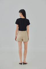 Sophie Gathered Detail Crop Top