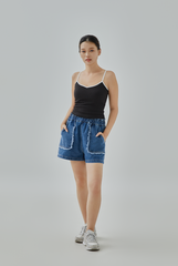 Leanda Contrast Binding Knit Top
