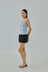 Lita Denim Tube Top
