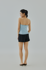 Lita Denim Tube Top