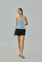Lita Denim Tube Top