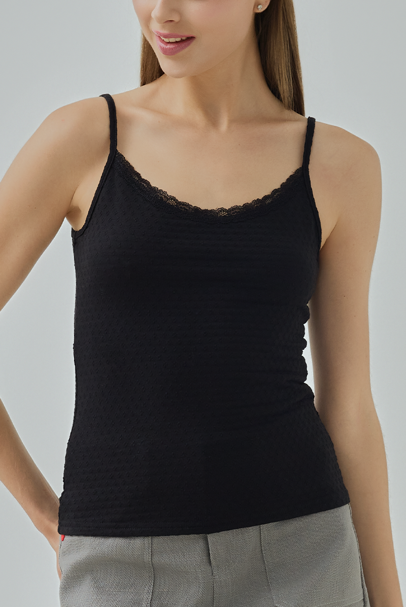 Kaylee Textured Lace Cami