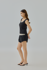 Layna Layered Ribbed Knit Tank