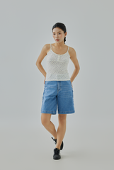Evalina Floral Knitted Camisole