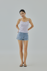 Evalina Floral Knitted Camisole