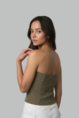 Estelle Ribbed Tube Top