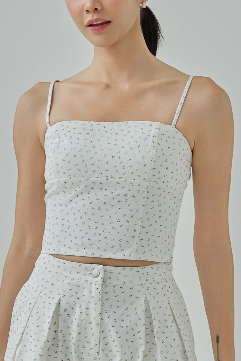 Gina Floral Crop Top