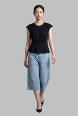 Kaia Darted Flare Top