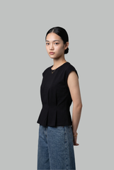 Kaia Darted Flare Top