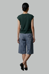 Kaia Darted Flare Top