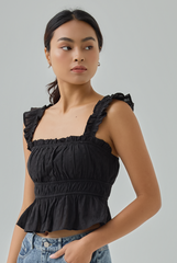 Elora Ruffled Babydoll Top