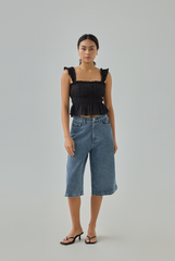 Elora Ruffled Babydoll Top