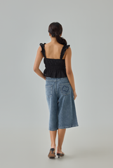 Elora Ruffled Babydoll Top