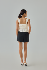 Elora Ruffled Babydoll Top