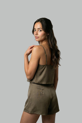 Noelle Button Detail Cami Top