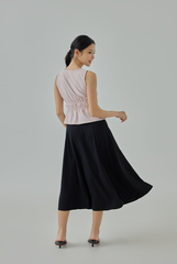 Elias Lace-Trim Ribbon Top