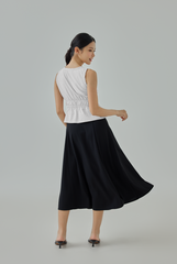 Elias Lace-Trim Ribbon Top