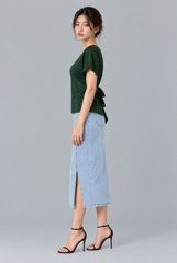 Ayla Back-Tie Top