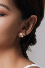 Trio Cat Eye Studs