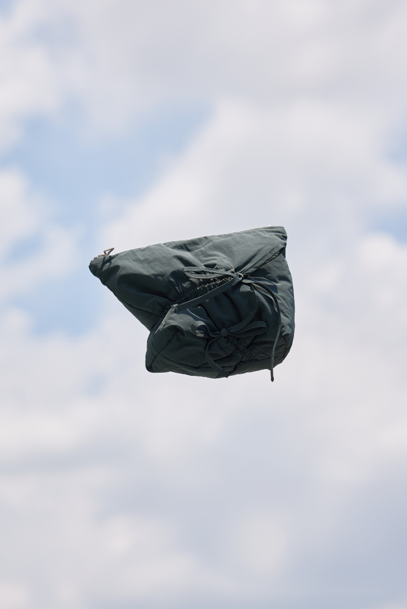 Cloud Scrunched Pouch