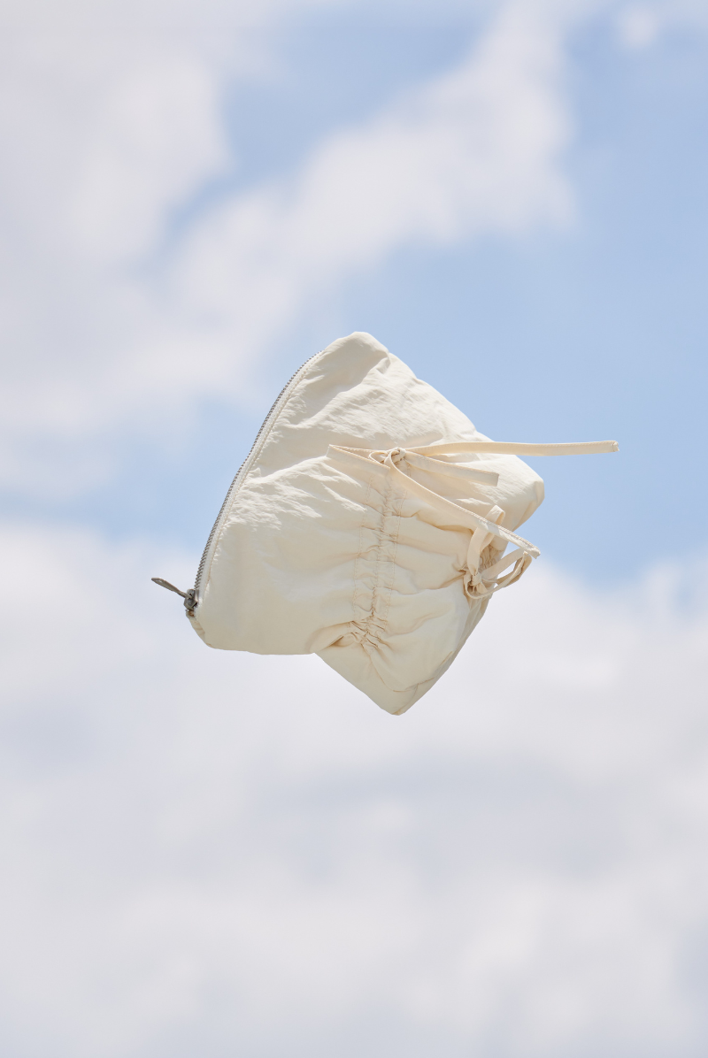Cloud Scrunched Pouch