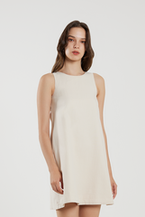 A-line Dress in Oat