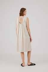 Scoop Back Ribbon Dress