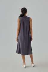 Button Down Midi Dress
