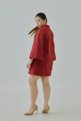 Versatile Sleeve Mini Dress